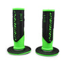 Progrip Gel MX grips 115mm Black/Green Fluro - PG801BGN