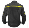 Summer Vent Jacket -Black Hi-Vis