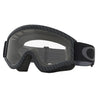 Oakley L Frame MX Goggles Carbon w Clear Lens