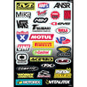 FX10-68004 Factory Effex Sponsor Sticker Kit C