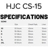 CS-15 SIZING