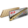 D.I.D-ZVM-X-530 Gold with Rivet Link